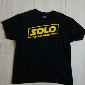3/$30 STAR WARS Black Mens Tee Size Large